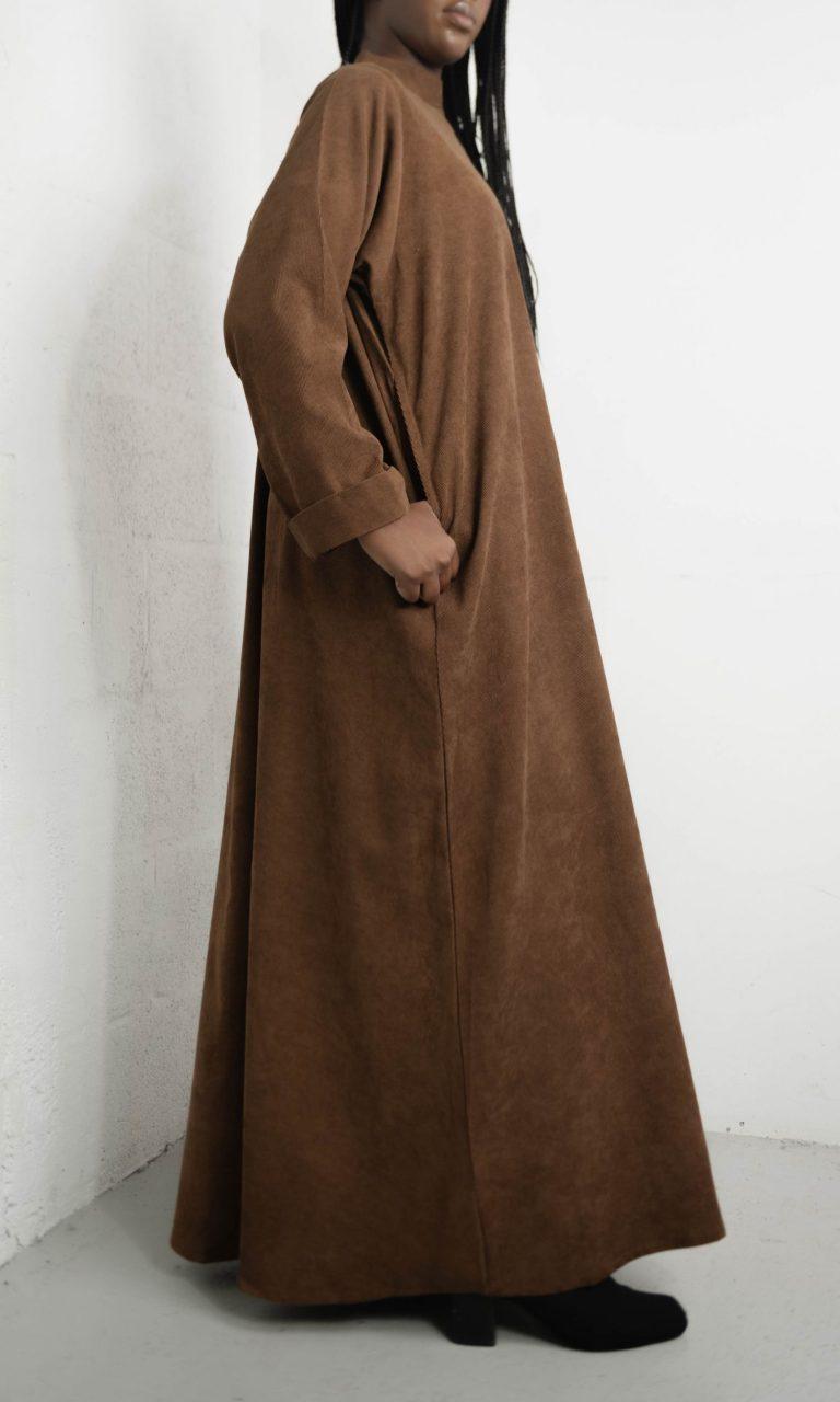 corduroy casual russet