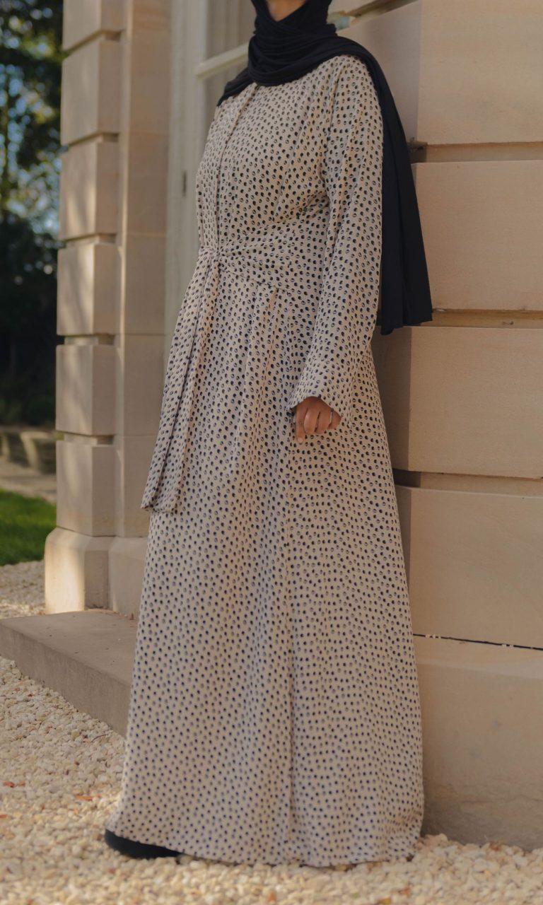 dots maxi dress (1)