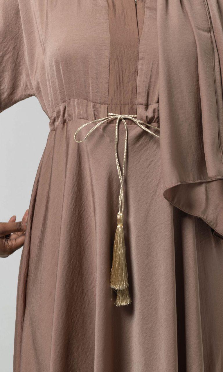 viscose flared abaya in mauve (4)